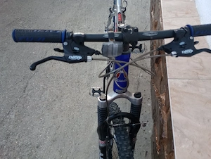 mtb 26 er fuji full deore 27 viteze rock shox judy