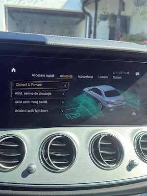 Mercedes-Benz E 200 4MATIC AMG Line   197 CP   Selenite Grey Metallic - imagine 9