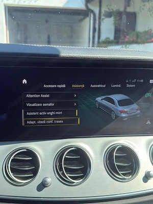 Mercedes-Benz E 200 4MATIC AMG Line   197 CP   Selenite Grey Metallic - imagine 10