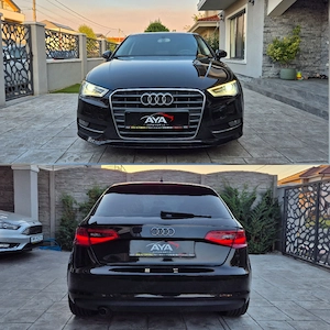 Audi A 3 S-line  Navi Camera 1.6 tdi Olanda incalzire scaune Dublu Climatronic Bi-Xenon - imagine 8