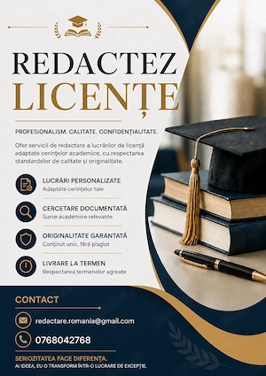 Servicii redactare licență   lucrare academică   experiență 3+ ani