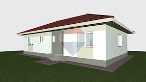 Casă individuală 4 camere în Hălchiu pe parter| Comision 0 - imagine 3