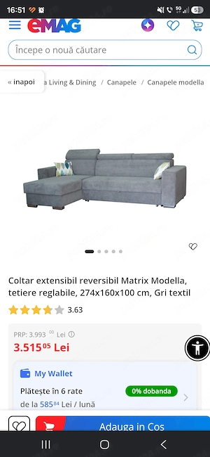 Colțar extensibil