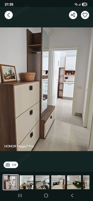 Măgurele-Rahova-Garsoniera impecabila-Parcare-Prima inchiriere-420EUR - imagine 4