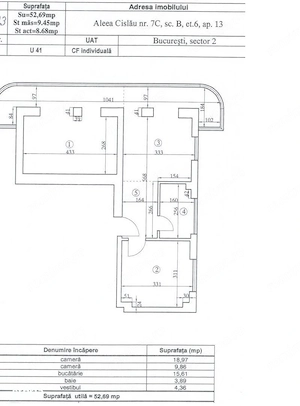 Apartament 2 Camere+Garaj. Mobilat. Disponibil imediat. Bloc nou: 2010 - imagine 6