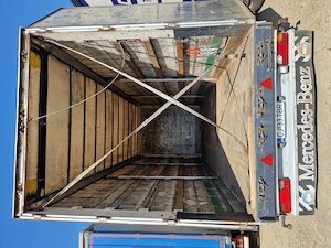 Remorca jumbo tandem 18 tone BDE edscha trailer platforma 7.7m 3.1 înălțime  - imagine 8
