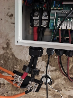 Cabluri fotovoltaice baterie busbarr 30 cm 70mm sectiune