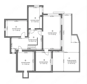 Imobil- vila spatiu comercial - imagine 2