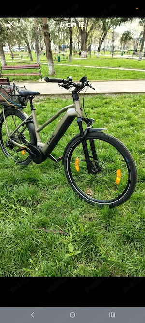 Bicicleta cube kathmandu 750 pro cu chei card incaracator de 4 ah