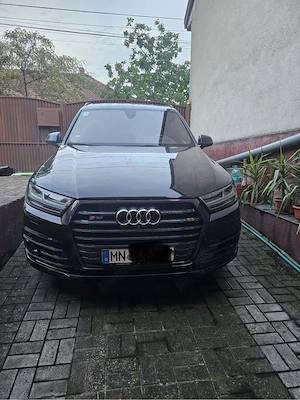 Vand Audi, sq7,exlusive  ,435 CP , V8 TDI, 7 Locuri , FULL - imagine 10