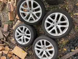 Jante 5x112 R17 + 2 seturi de cauciucuri 225/45/17