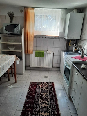 Inchiriere apartament 2 camere in casa (demisol) zona AFI, complet mobilat