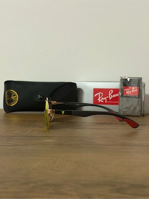 Ochelari de soare Ray-Ban Scuderia Ferrari WG83139 Carbon   Set complet