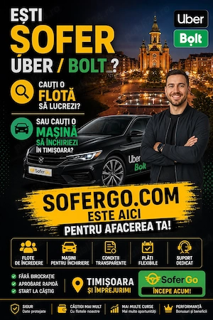 Ești flota uber bolt ai nevoie de șoferi sau închiriezi masini