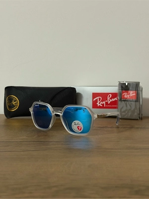 Ochelari de soare Ray-Ban Scuderia Ferrari Polarizați RB8945 Transparent   Set complet
