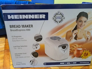 Masina de facut paine Heinner HBM-690W, 600W