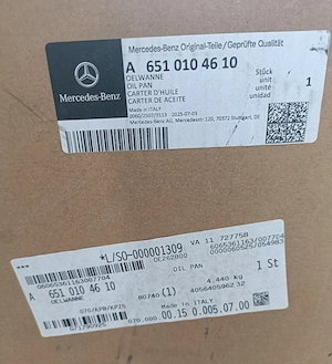 Baie ulei A 651 014 28 02 MB GLC 4matic + Rulment + Garnitura - imagine 10