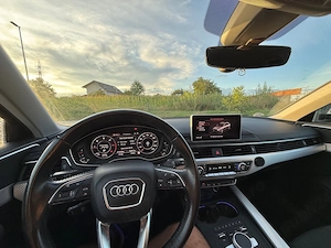 Audi A4 B9 Avant 2.0 TDI 150cp FaruriMatrix VirtualCocpkit Camere360 LineAssist - imagine 4