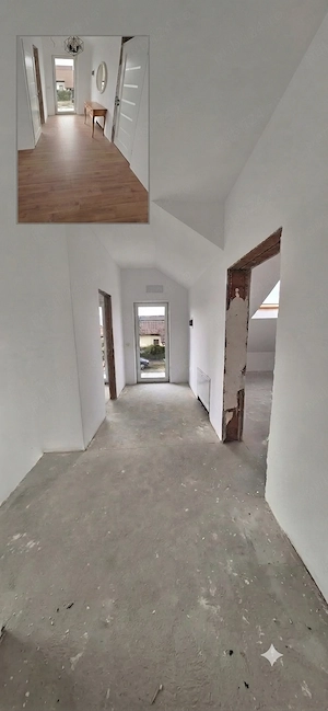 Se vinde 1 2 duplex modern,garaj în casă, etaj mansardat cu pod izolat - imagine 8