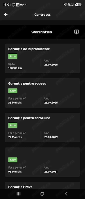 Vand Dacia Spring 2023 65 CP Alb Garantie pana in Oct 2026 