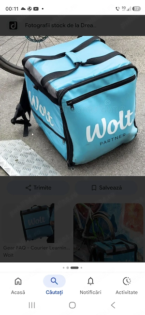 Geanta wolt partener in stare aproape noua