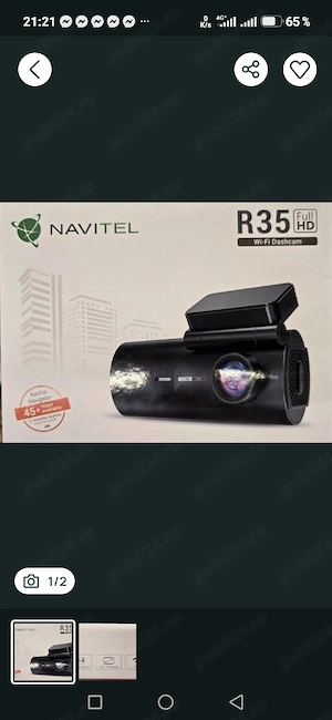 Camera auto Dvr NAVITEL WI-Fi