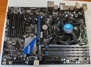 Kit placa de baza MSI P67A-C43 B3, procesor I7-2600K, 16gb ddr3, Cooler Intel - imagine 2