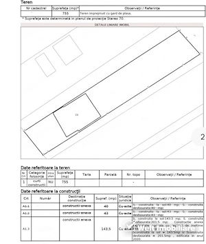  Casa P+M| Teren 755 mp -la drum judetean  | 10 km aeroport Cluj - imagine 8