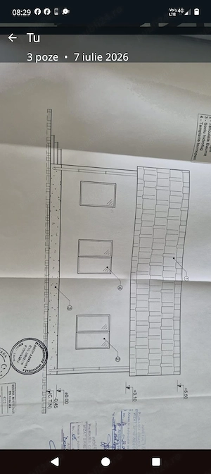 vând casă în construcție  - imagine 2
