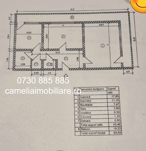 2 Camere, decomandat,  1 minut Metrou Gorjului, St 70 mp, modern, Bd Iuliu Maniu - imagine 20