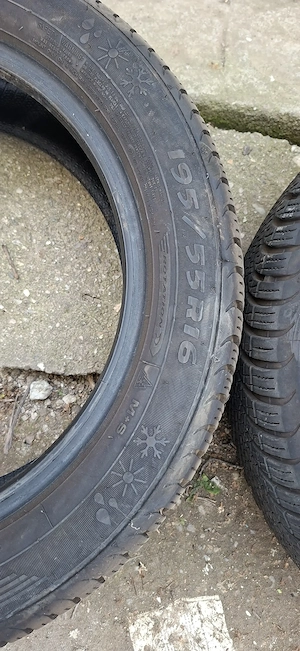 2 anvelope Debica 195/55/16 dot 2021 vara/iarna - 150 lei buc - imagine 5