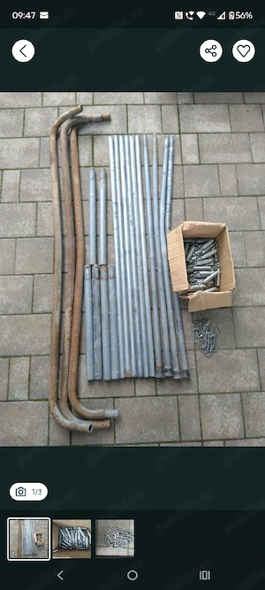 Stalpisori trambulina 305cm