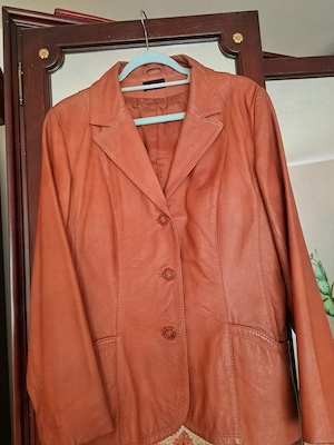 Geacă damă din piele naturală H&M Vera Pelle (40 42)