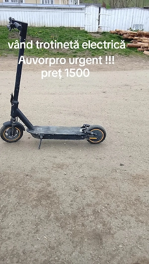 vând trotineta electrica auvoro  - imagine 2