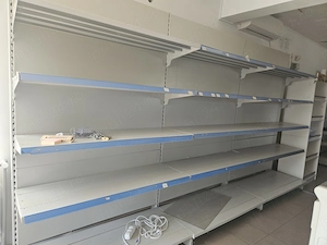 Rafturi comerciale magazin 120x200 cm   12 bucăți