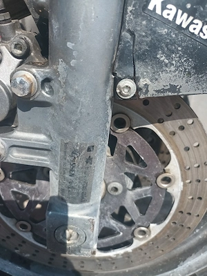 Ansamblu față Kawasaki si roata spate - imagine 2