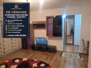 Apartament 3 camere etaj 3 Mioveni - imagine 1