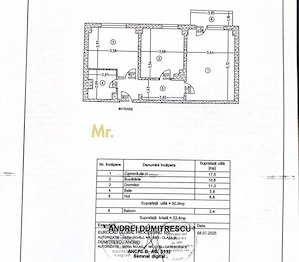 2 camere decomandate, Banat – etaj 2, centrală proprie, zonă excelentă - imagine 12