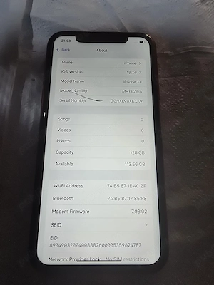 Telefon iphone xr 128gb