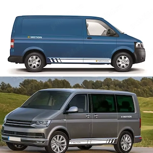 Autocolante Tuning Colant VW Transporter T3 T4 T5 T6 4Motion Camper Van - imagine 2