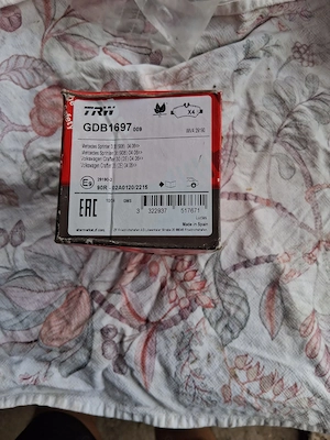 Set Plăcuțe Frână Față TRW GDB1697 Noi Mercedes Sprinter (906) / VW Crafter (2E)