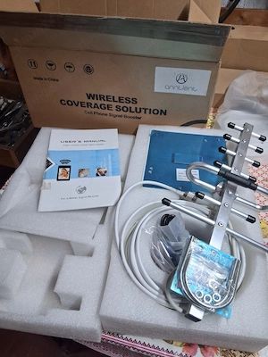 Kit Amplificator Semnal GSM   3G   4G Anntlent Wireless Coverage Solution (Nou)