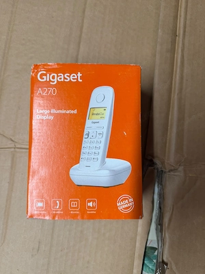 Telefon Fără Fir DECT Gigaset A270 Alb (Made in Germany) Nou