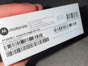 Motorola edge 60 Neo Nou 