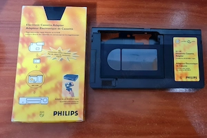 Caseta video adaptor VHS  noua