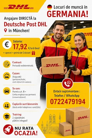 Germania - DHL - Curieri !  ! 