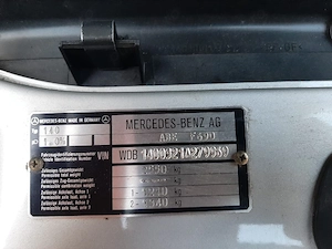 De canzare Mercedez S20 W140 - imagine 4