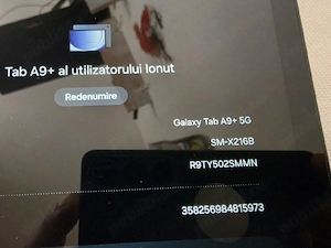 Tableta samsung A9+ 5g