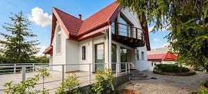 Vila de lux, 427 mp utili și 2313 mp teren, pe malul lacului (Cociova) Balotesti 547000E - imagine 2
