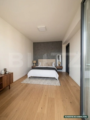 Apartament cu 3 camere, 62 mp, terasa cu panorama, parcare cu CF, zona Terra - imagine 3